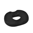 Onekawa Donut Pillow,Memory Foam Seat Chair Cushion for Men and Women,Tailbone Pain and Hemorrhoids Relief,Black