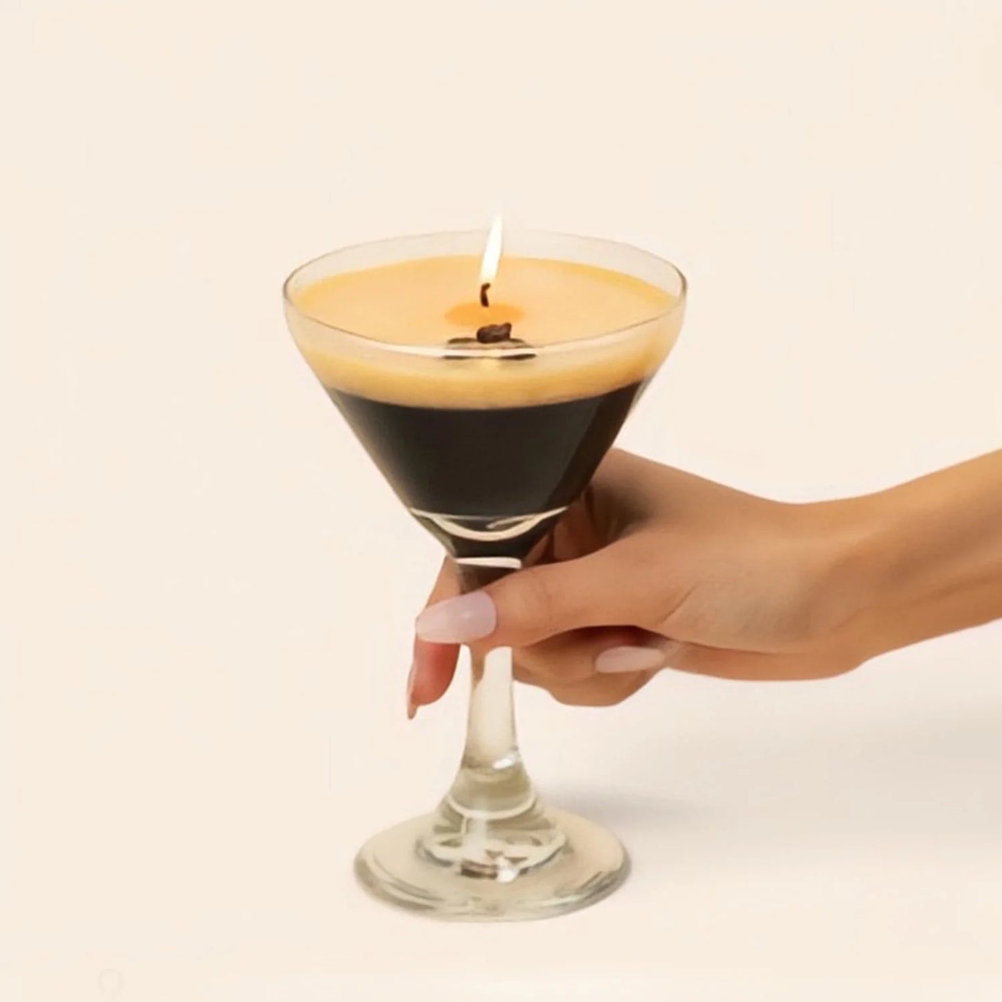WANALIT Coffee Martini Scented Soy Wax Candle Home Decor Gift for Christmas, Birthday, Halloween for Bedroom, Coffee Bar Unique Present for Women, Men, Girlfriend
