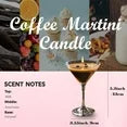 WANALIT Coffee Martini Scented Soy Wax Candle Home Decor Gift for Christmas, Birthday, Halloween for Bedroom, Coffee Bar Unique Present for Women, Men, Girlfriend