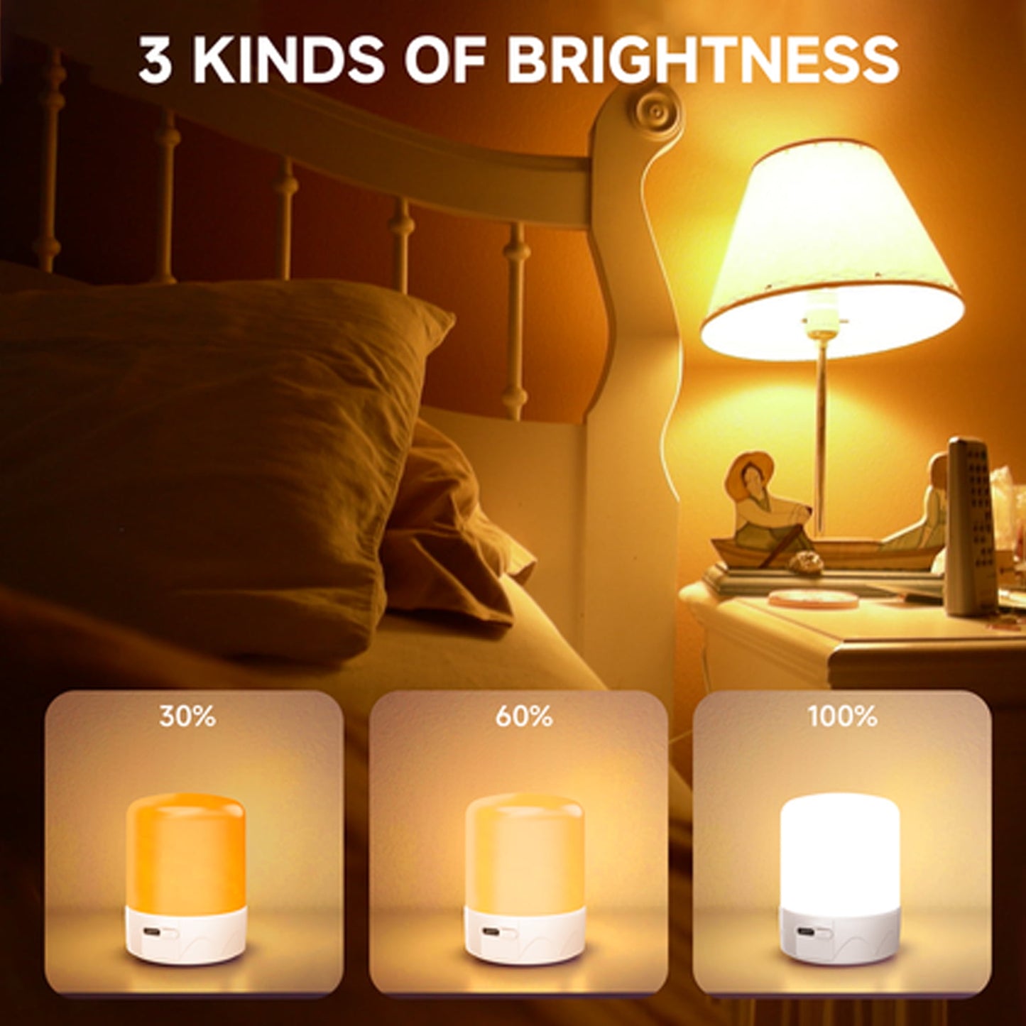 LOFTER-PRO 2 Pack Rechargeable LED Bulb with Remote & Timer, Magnetic Base, 3Color emperatures+12RGB for Camping & Indoor Lighting
