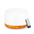 Onekawa Essential Oil Diffuser with Remote Control,Controllable Lighting Humidifier for Bedroom & Office,Brown