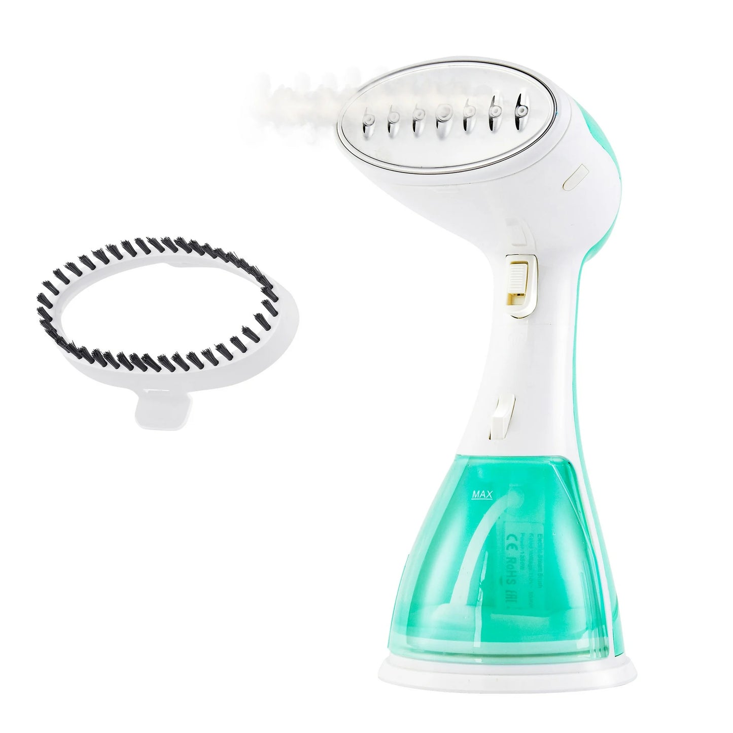 Onekawa Handheld Steamer for Clothes, 1350W Clothes Steamer with Large Detachable Water Tank, Fast Wrinkle Remover Portable Garment Steamer, Green