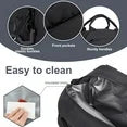 Onekawa Lunch Bag, Insulated Lunch Box for Women,Reusable Tote Lunch Box,Cooler Lunch Container for Work, Travel, Outdoor,Black