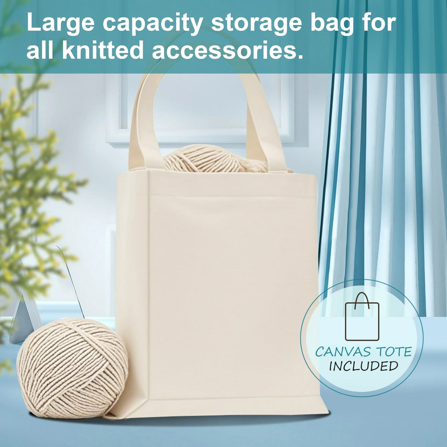 Onekawa 73 PCS Crochet Kit for Beginners - Complete 27 Crochet Starter Kit with Ergonomic Hooks, Yarn Set, Knitting Needles, Storage Bag, Stitch Markers - Ideal DIY Yarn Craft Gift for Adults & Kids